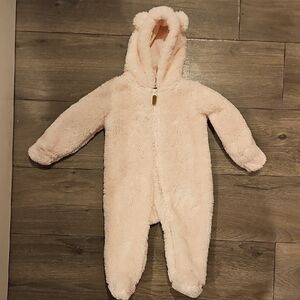 Carter's Soft Cream Fleece Footie